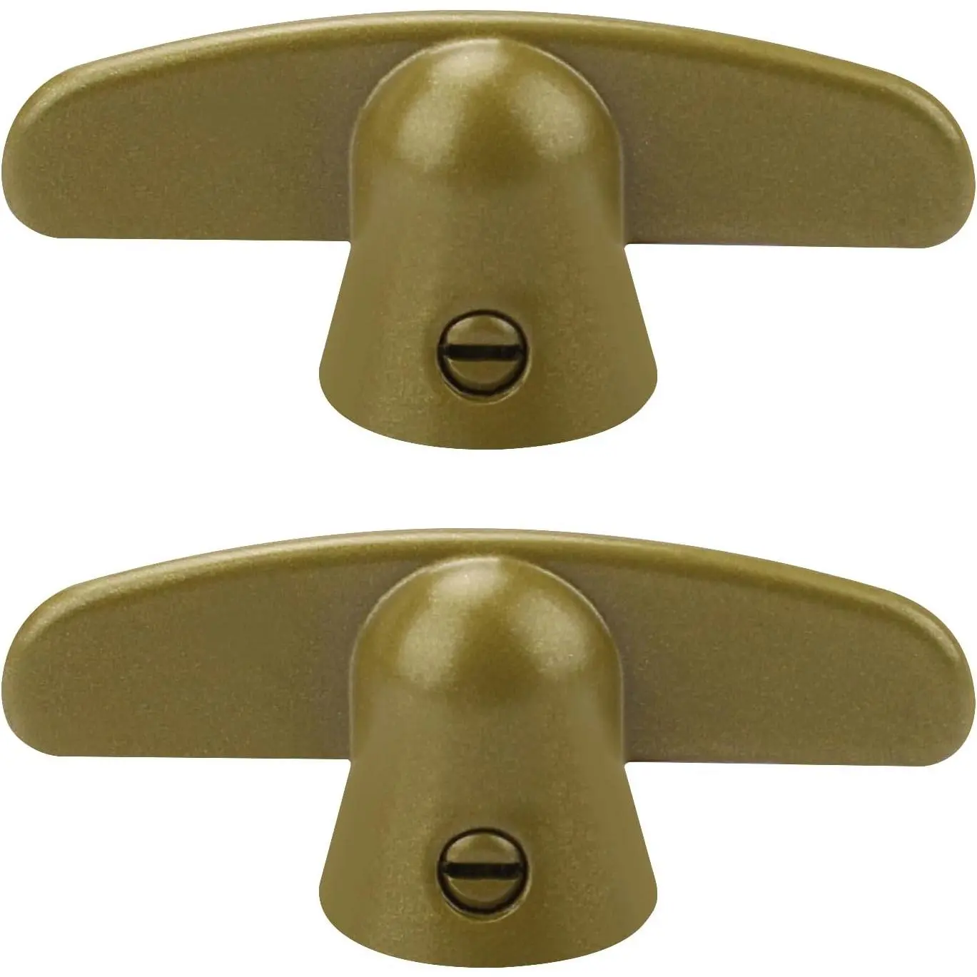 3/8" Tee Handle Casement Operator for Pella Window, Window Crank Handle Butterfly Wing nut t-Handle (2 Pcs)