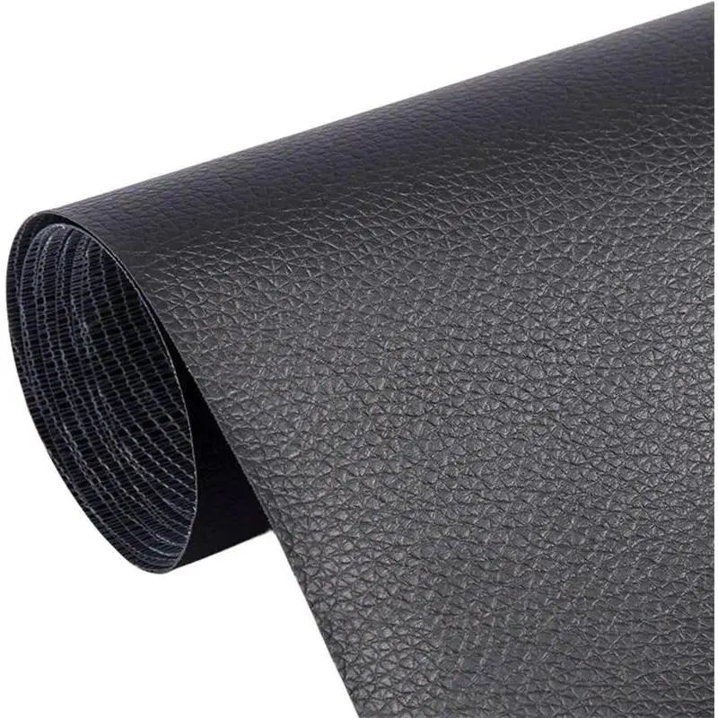GJANSH 20*54 Inch Self-Adhesive Leather Sticker Patch Cuttable Sofa Repair,PVC Leatherette Waterproof Upholstery Fabric,Leather Stickers Self Adhesiveleather Repair Patch,for Car Seat, Couch, Chair
