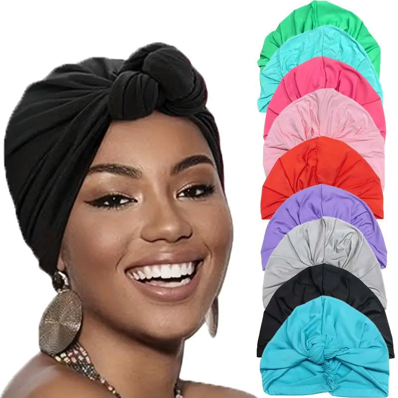 Women's 5-Pack Bohemian African Style Turban Headbands - Elastic Bands, Wool Blend (21%-30% Content), Comfortable Fit, Stretchy for Daily Casual Wear, 21% (Inclusive) - 30% (Inclusive)