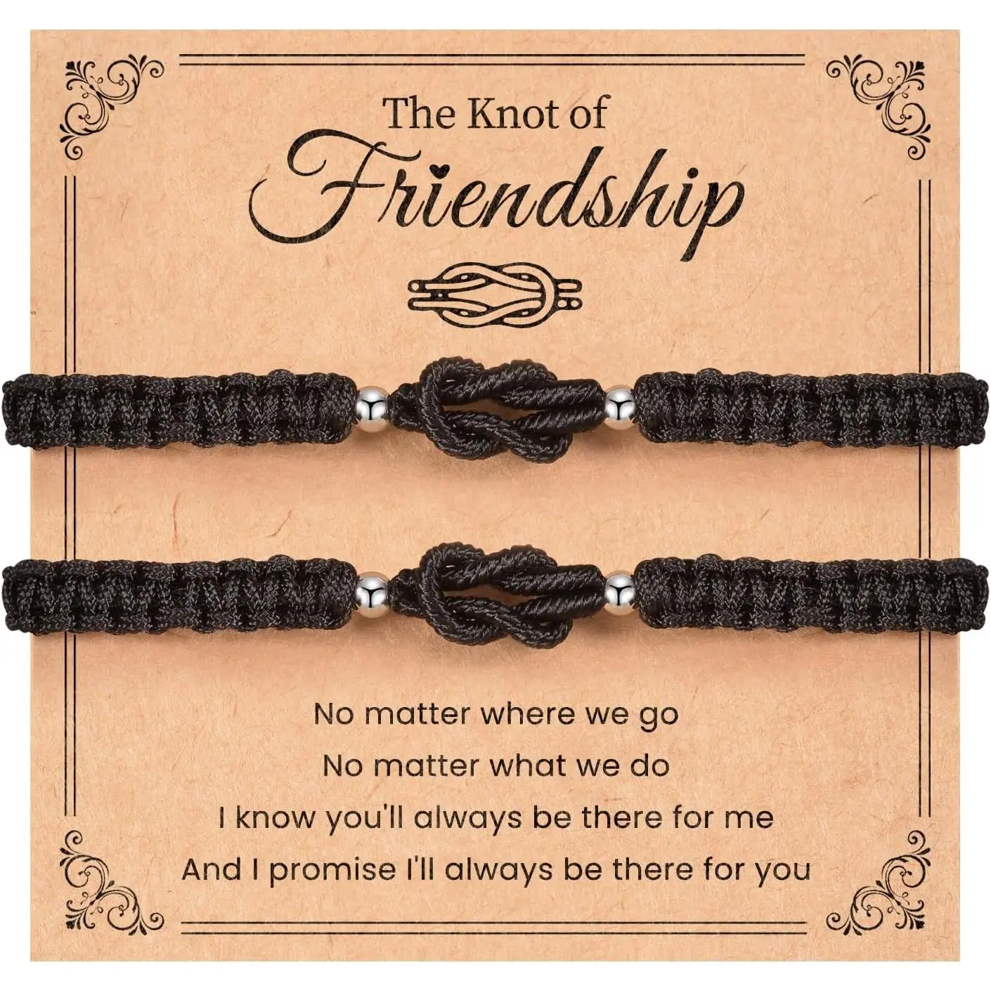 2/3/4pcs   Bracelets for Friendship Gifts Bff Bestie | Birthday Christmas Graduation Matching Bracelets