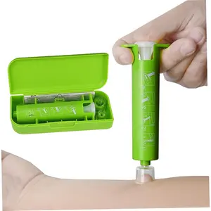 Portable Venom Extractor Vacuum Suction Tool, Insect Bite Itch Relief Remover for Mosquito Bee Bug Stings, Outdoor Camping Hiking First Aid Tool