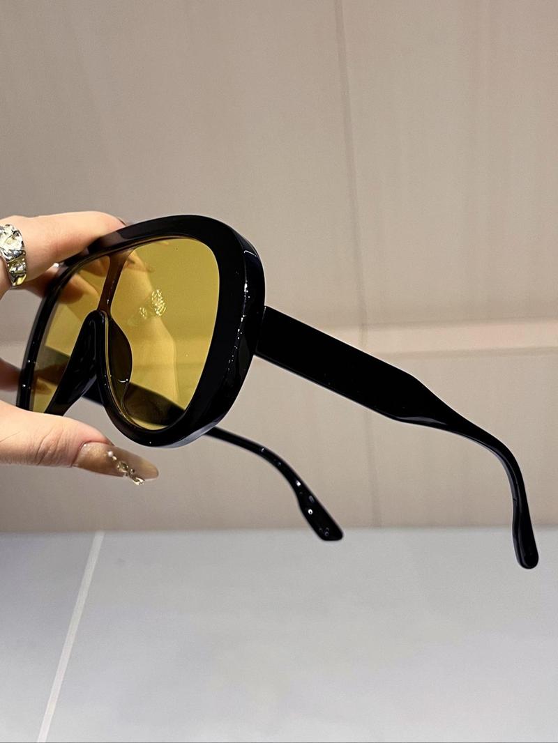 Unisex Vintage Tortoiseshell Sunglasses, High Quality Sunglasses, Trendy Casual Sunglasses for Everyday Use, Fashion Accessories for Outdoor Activities