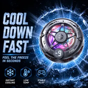 2026 New Magnetic Phone Cooler Semi - Conductor Cooling 15W High Power for Phone & Tablet Ice - Freezing Heat Dissipation