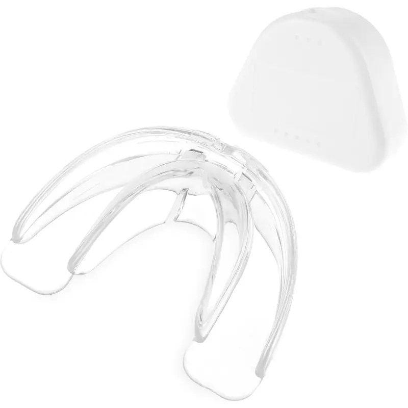 1 Piece Sports Mouth Guards Football with Case Youth Teeth Braces Clear Basketba