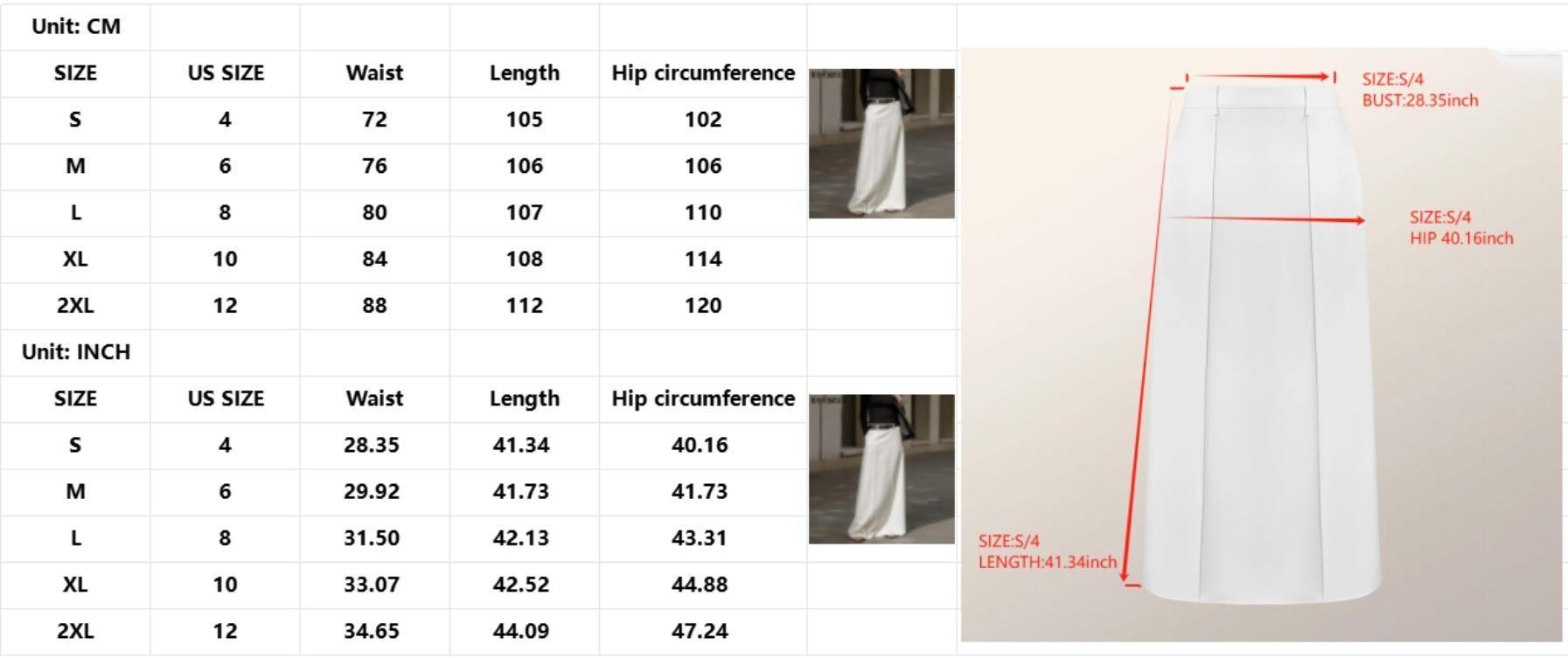 UOOZEE Women's 2026 New Autumn Spring Old Money H-Shaped Basic Womenswear Maxi Skirt, Minimalist Solid Loose Fit Zipper Elegant Daily Outings Date Night Outfit, Commuting Bottoms with Pockets