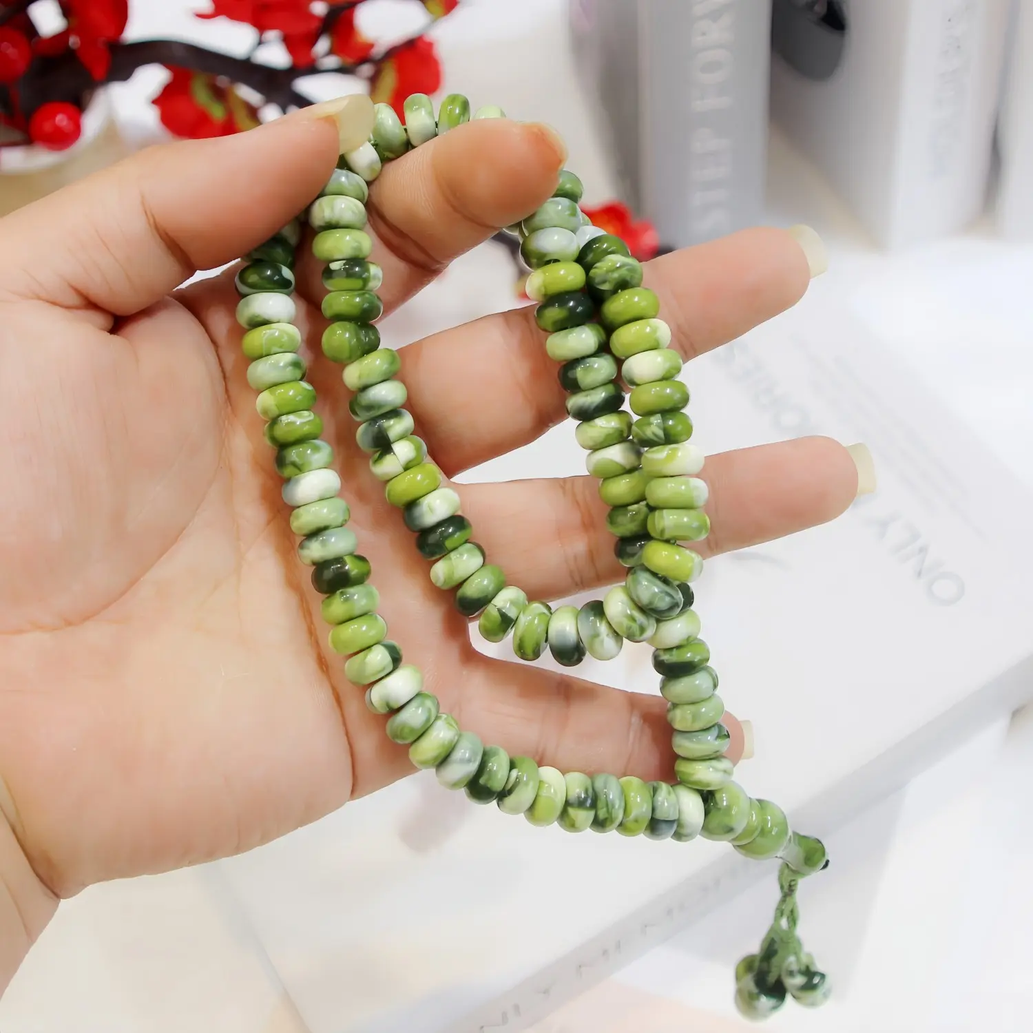 Resin Abacus Beads 99 Pieces, High-Quality Resin Material, Durable Design, Ideal for Educational Tools & Crafts, Perfect Gift Option