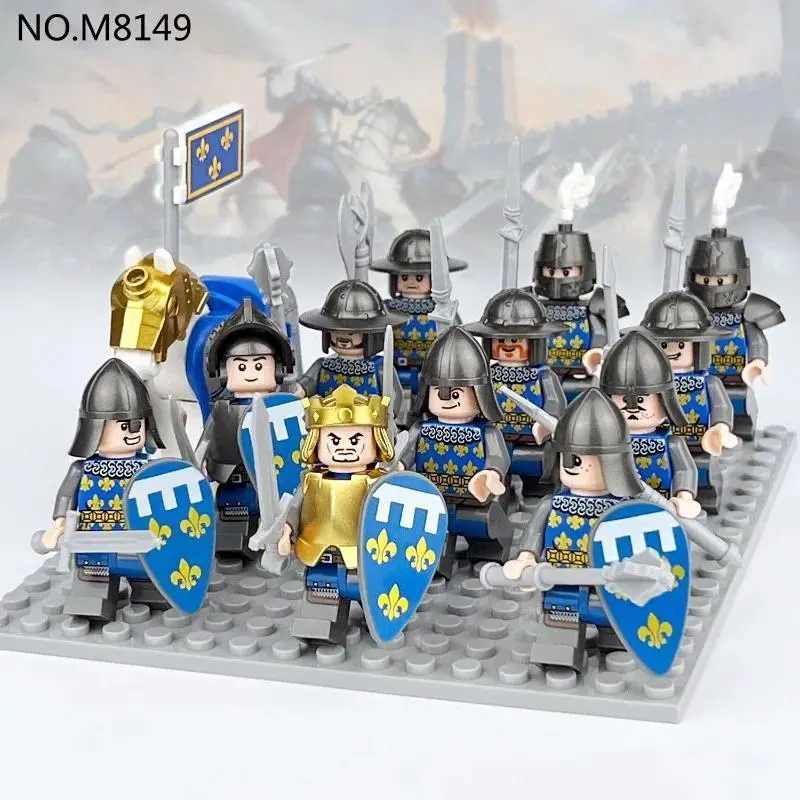 2026 Hot M8149 Building Block Set with Bricks & Parts, Cartoon Character Mini-Figures & Dolls, Kids' Toy for Birthday Gifts