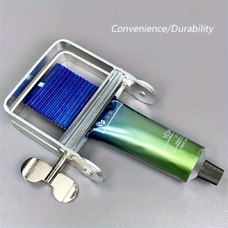 Dye Paste Clip Squeeze Toothpaste Device Squeezer Tool Manual Aluminum Alloy Hairdressing Squeezer