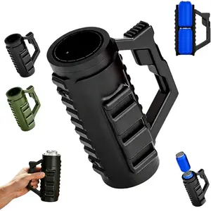 2026 latest multi-functional double-layer pull-tab can lid portable party drink holder set, an ideal party gift