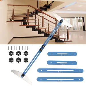 High quality  Stair Tread Template Tool Stair Tread jig Gauge Measuring Tool for Stairs Risers