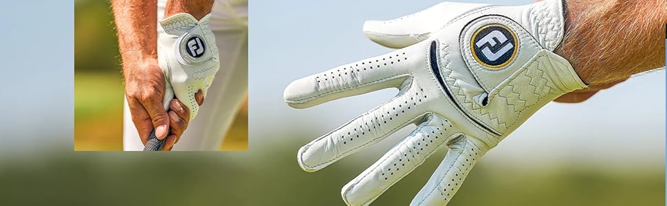 Vista X FootJoy Men's WeatherSof 2-Pack Golf Glove Enhanced Durability Breathable Mesh Optimum Performance White FiberSof MicroTac Soft PowerNet Mesh Secure Closure Vista X FootJoy Men's WeatherSof 2-Pack Golf Glove Enhanced Durability Breathable Mesh Optimum Performance White FiberSof MicroTac Soft PowerNet Mesh Secure Closure