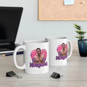 Garrett Graham & Dean Di Laurentis Good Morning Funny Mugs, Briar University Off Campus Mug, Hockey Romance Mug Book Lover Gift, Tiktok Shop
