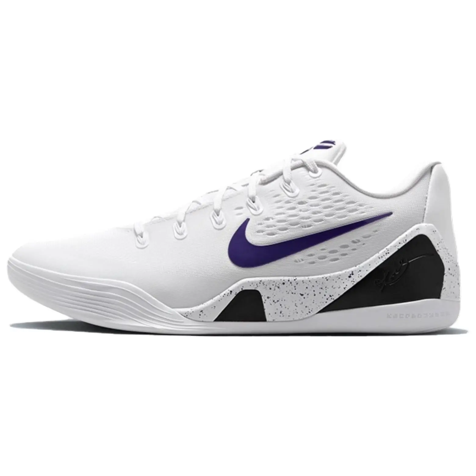 Nike Kobe 9 Elite Low EM Protro Basketball Shoes for Men and Women with Comfort, Versatility, and Slip-Resistance Trending Shoes, House White Official Shoes to Get / Maison Mihara