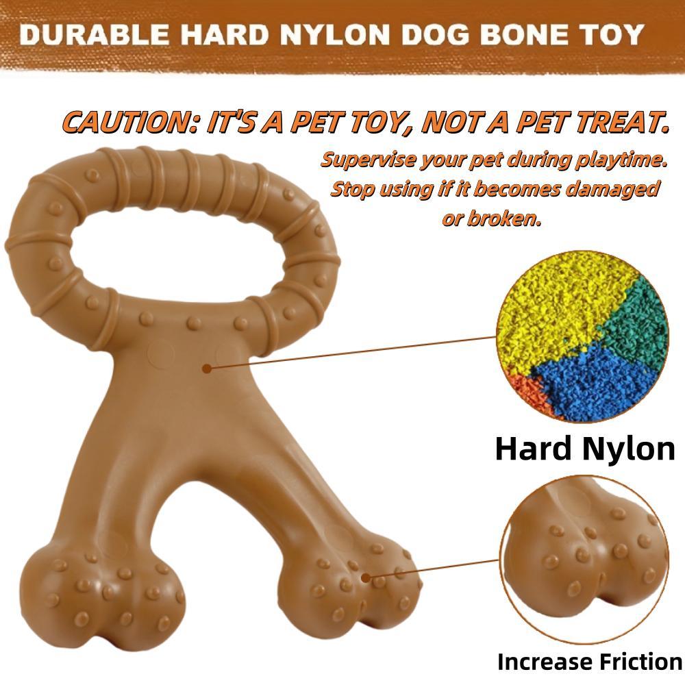 Gift for Pets, Dog Chew Toy, Durable Chew, Beef Flavor Indestructible Teeth Cleaning Toy, Interactive Dog Toy, Suitable for Small, Medium, Large, Extra Large Dogs