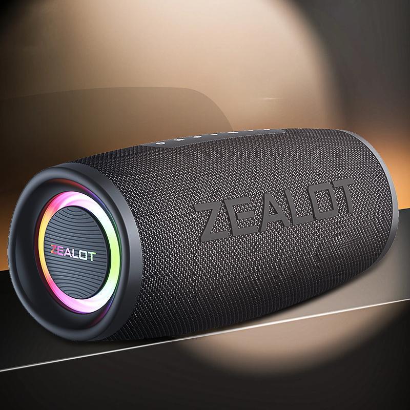 ZEALOT S56 Portable Wireless Speaker, 8000mAh Rechargeable Speaker