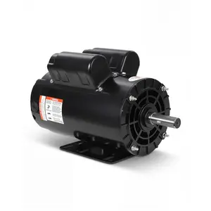 Efficient Air Compressor Electric Motor – 2HP, 3450RPM, 230V, Single Phase, 56 Frame, 5/8" Keyed Shaft, CW/CCW Rotation – Powerful Copper-Clad Aluminum Replacement for Table Saw, Press Machine, Craftsman Tools
