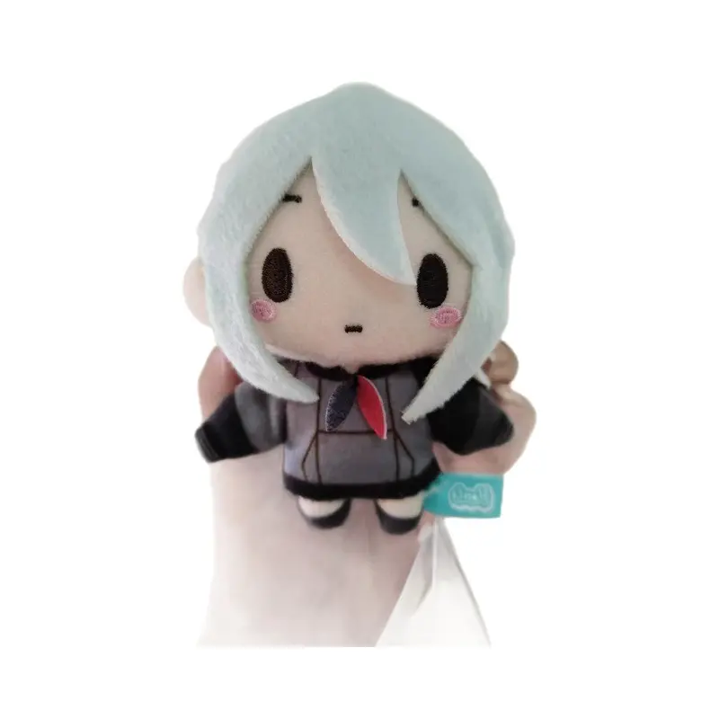 Project SEKAI Colorful Stage 4 Popular Girls Plush Keychain Full Set, Hoshino Ichika / Nene / Rui / Mizuki Chibi Cotton Doll Pendant, Vocaloid Rhythm Game Backpack Charm Gift For PJSK Fans
