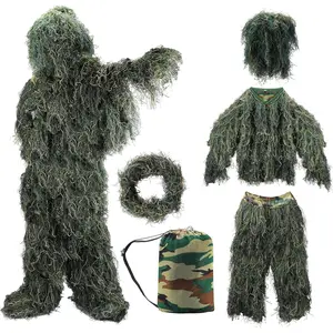 Ghillie Suit, 3D Camouflage Hunting Apparel  Kids/Youth/Teen(S/M/L/XL/XXL)