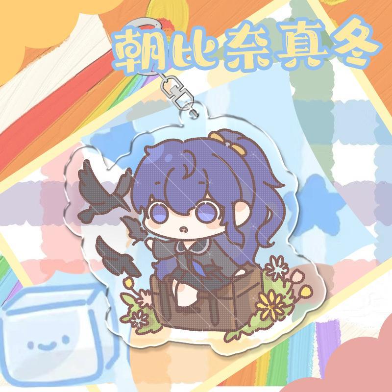 6cm Kawaii Video Game Project Sekai Colorful Stage Asahina Mafuyu Shinonome Akiyama Mizuki Yoisaki Kanade Acrylic Pendant Toy