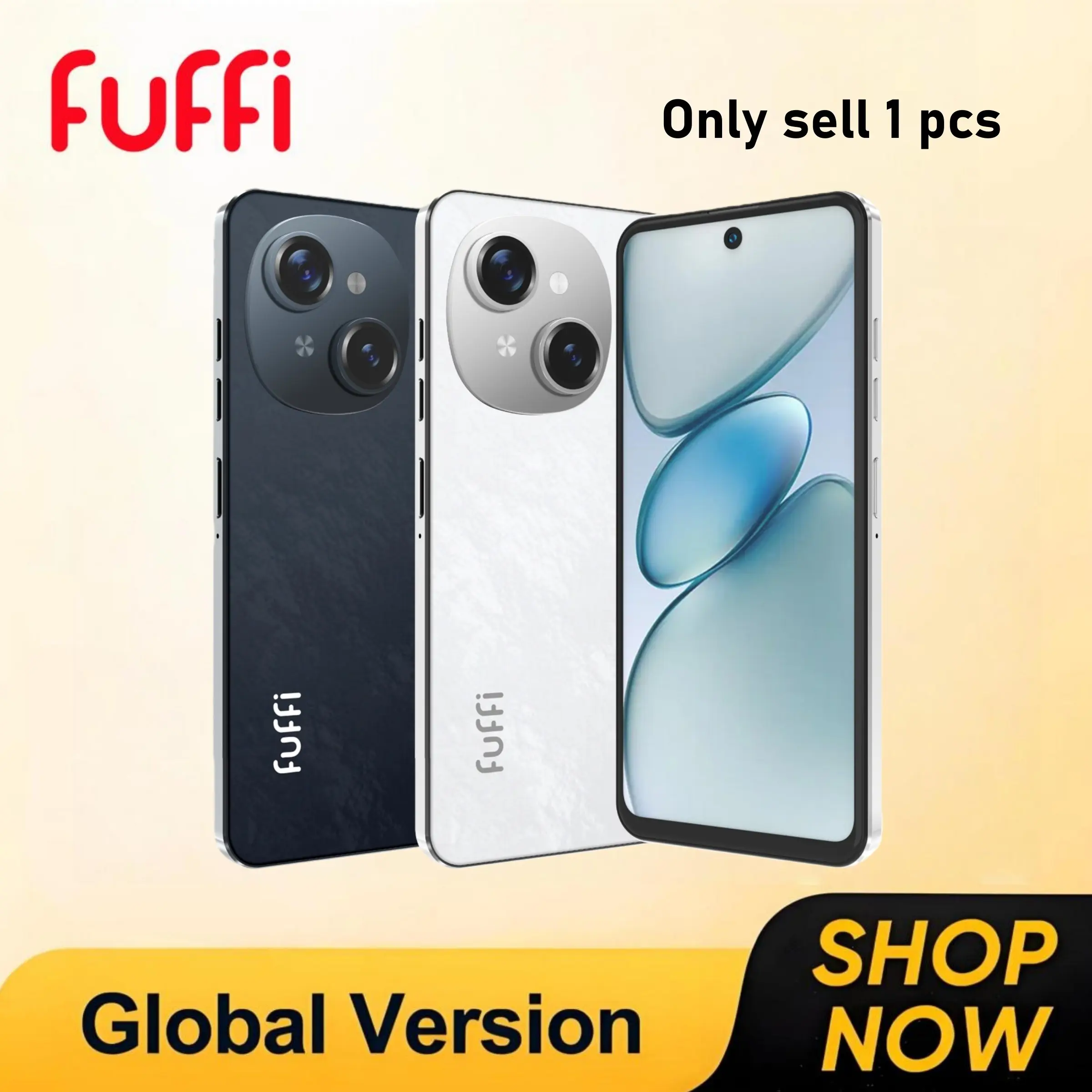 FUFFi-Smartphone,4+64GB ROM,6.56 Inch Display,Unlocked 4G Network,Android 12.0, Dual Sim ,3800mah Battery, Android Cell Phone