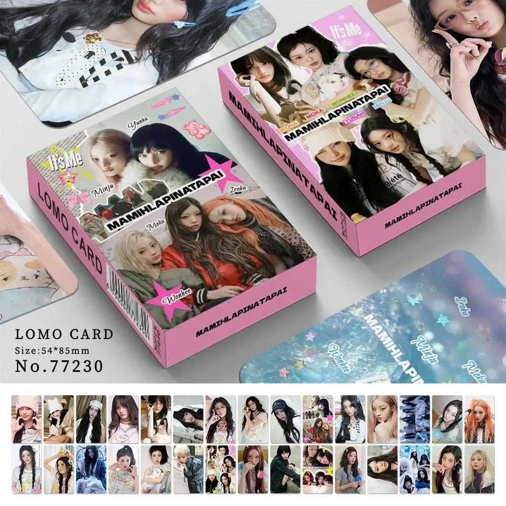 30pcs/set MAMIHLAPINATAPAI lomo Star Photocards Photo Lomo Cards Fans Collection Printed Cards