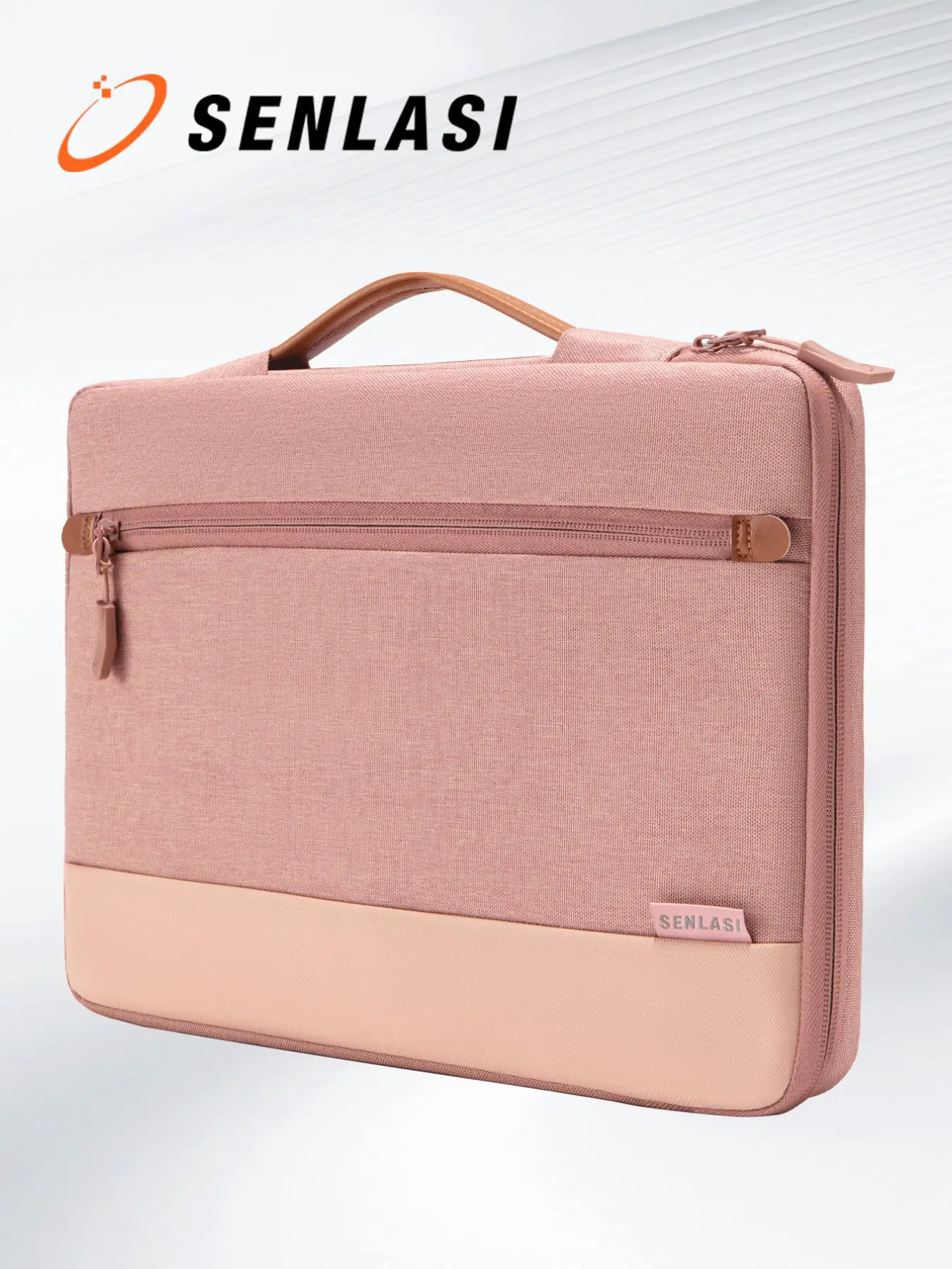 13-15 Inch Laptop Case Sleeve, Compatible with Macbook Air Pro, Chromebook Surface, Carry Bag with Handle, Blue, Computer Bags