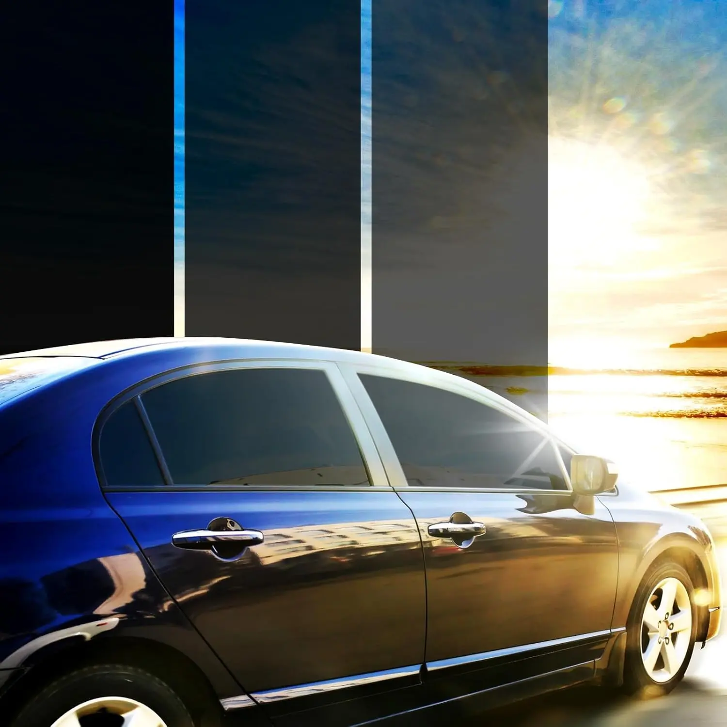 Car Window Tint 35% VLT 20" x 20' Ceramic Roll for Privacy Sun & Glare Protection UV Heat Blocking Scratch Resistant 5-Layer 2026 Upgrade