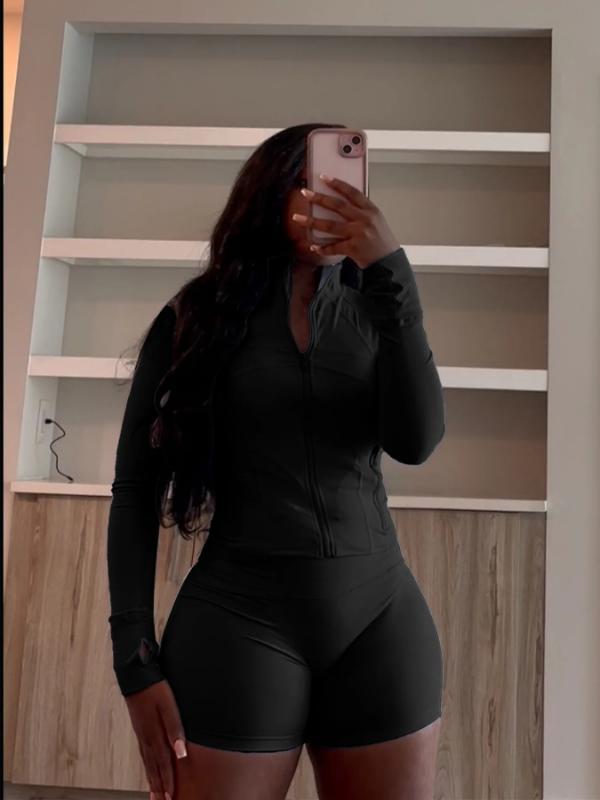 New2 piece sets women  Streetwear Lady Sports Tracksuit Set Lady Streetwear Shorts Outfit Set Sexy Women Two Pieces Club Macthing Top+Shorts colorblock print tee yoga clothes