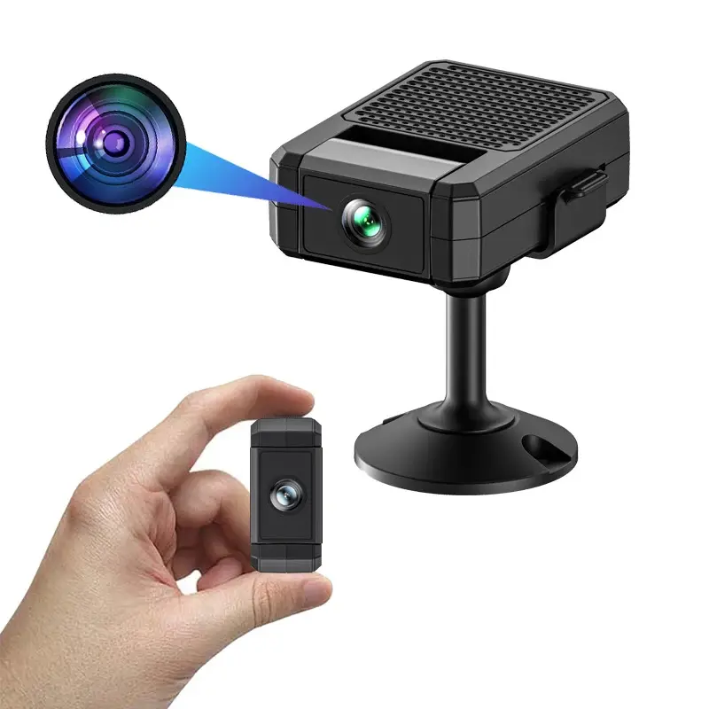 S23 Hidden Wireless Compact Miniature Security Camera - CMOS Sensor, H.264 2MP AI Detection, Wi-Fi Connection, Night Monitoring, Indoor Use, Wi-Fi Security Model, Indoor Cameras, Security Cameras Wifi
