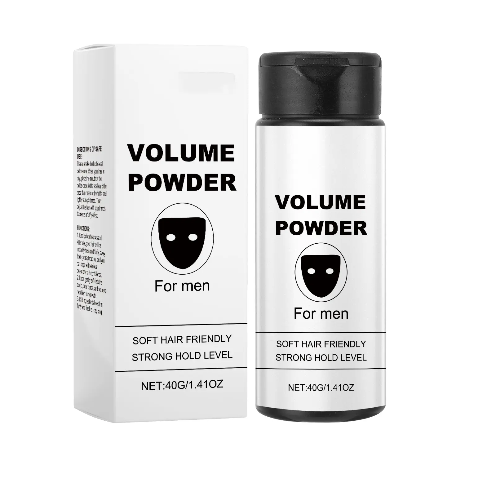 AMZ Volumizing Styling Powder | Gentle Formula, No-Rinse, Lightweight Texture, Oil Control, Refreshing & Long-Lasting Hair Styling Powder