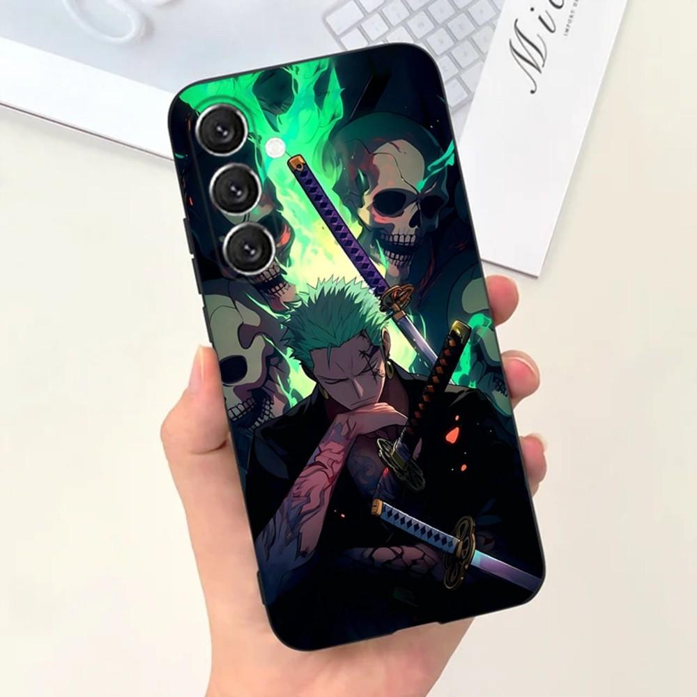 Anime Z-oro Phone Case For SamsungS26 S25,S24,S23,S22,S21Ultra,A14 A15 A16 A35,Plus,Fe,Lite,5G Black Cover