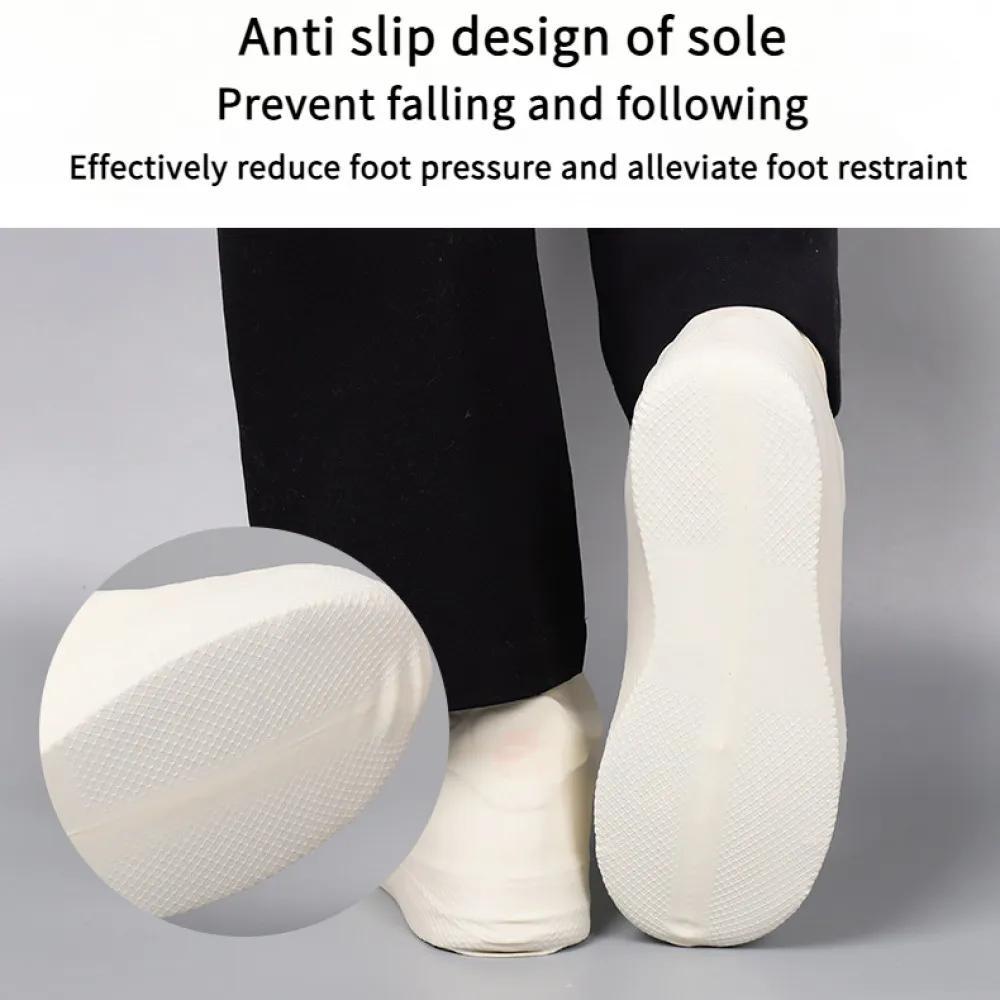 Reusable Waterproof Shoe Cover, 1 Pair Durable Rain Boots, Waterproof Shoe Cover for Outdoor, Travel, Camping, Hiking
