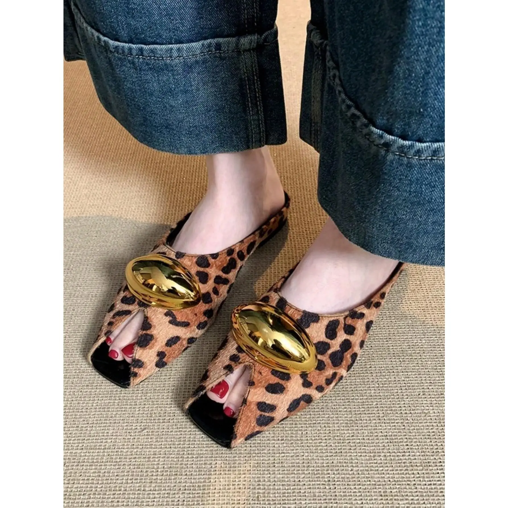 2026 Summer New Pointed Toe Bowknot Suede High Heel Mule Sandals, Black, Fashionable & Versatile 2026 Summer New Pointed Toe Bowknot Suede High Heel Mule Sandals, Black, Fashionable & Versatile