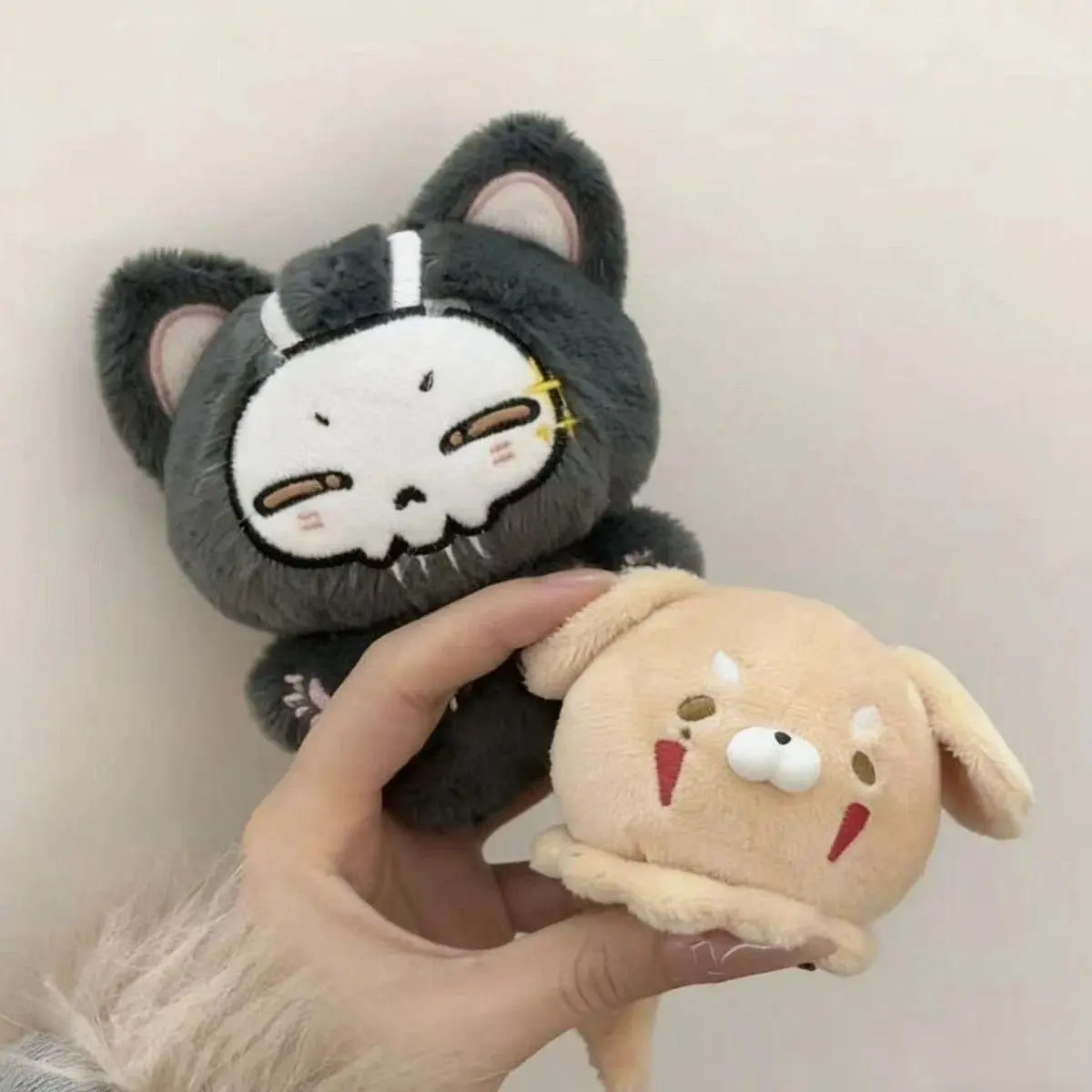 10cm Call of Duty Ghost Konig Anime Plush Stuffed Doll Toy, COD Plush Pendant Keychain, 2026 Hot Item for Birthday Christmas Gifts, None