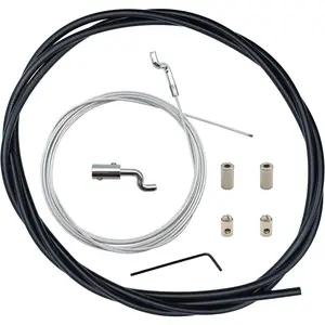 Universal Throttle Cable Repair KIT for Lawn Mower Control Adjustable Z Bend Cabel End Mini Bike Go Kart DIY