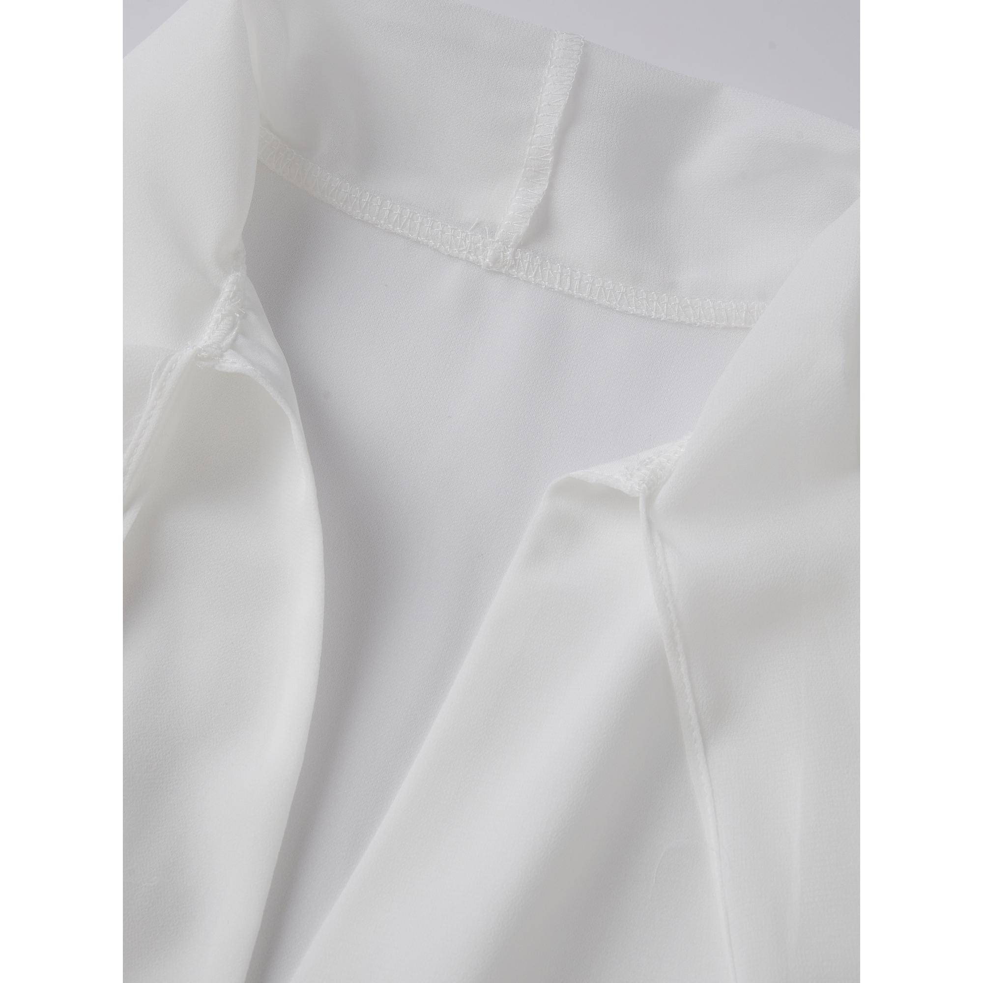 Women Summer T-Shirt Casual Sheer V-Neck Flutter Sleeves Tops with Scarf for Streetwear Aesthetic Grunge Clothes