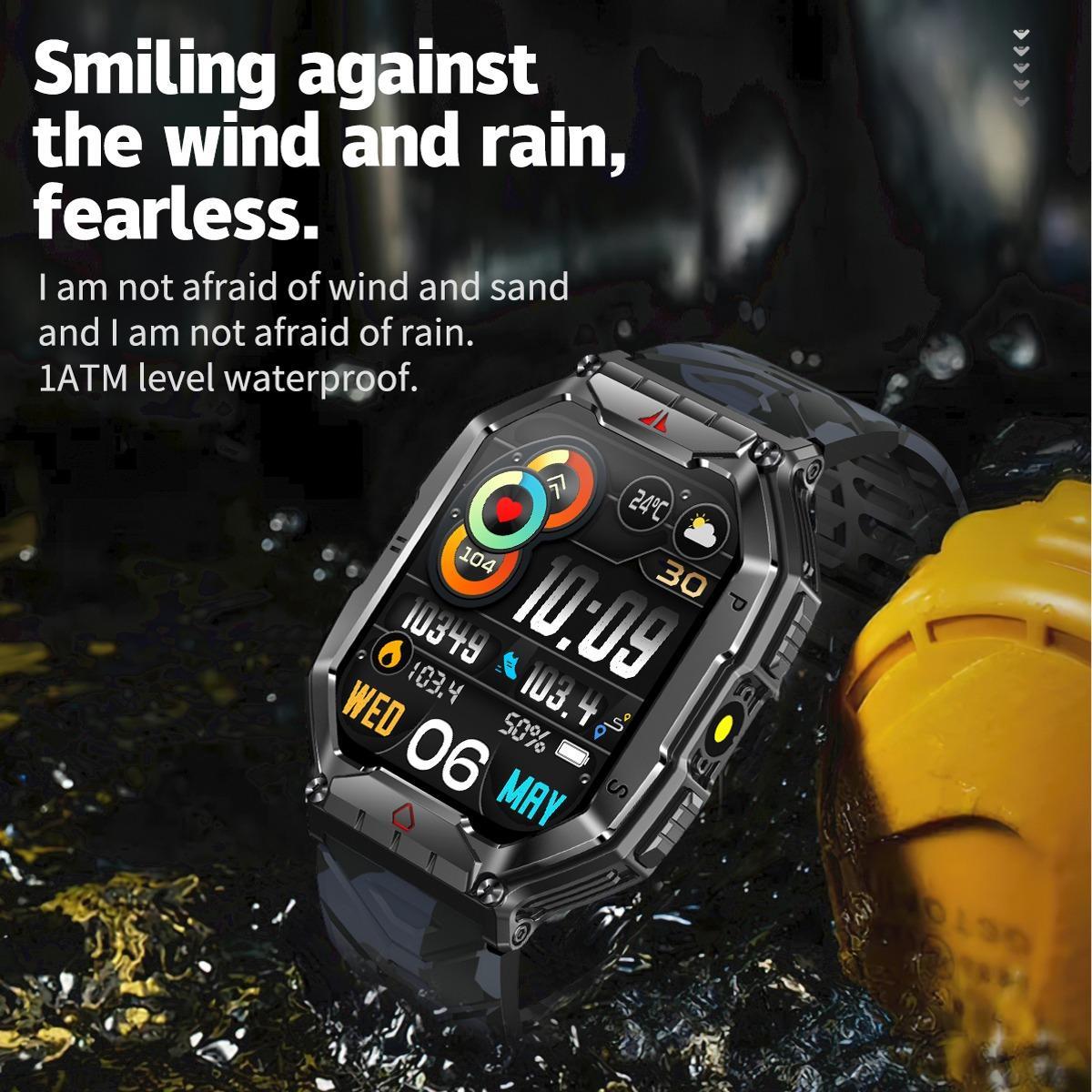 Multifunctional Smart Watch, Fashion Digital Watch with Heart Rate Monitoring and Sleep Tracking, Sports Watch for Women & Men, Wearable