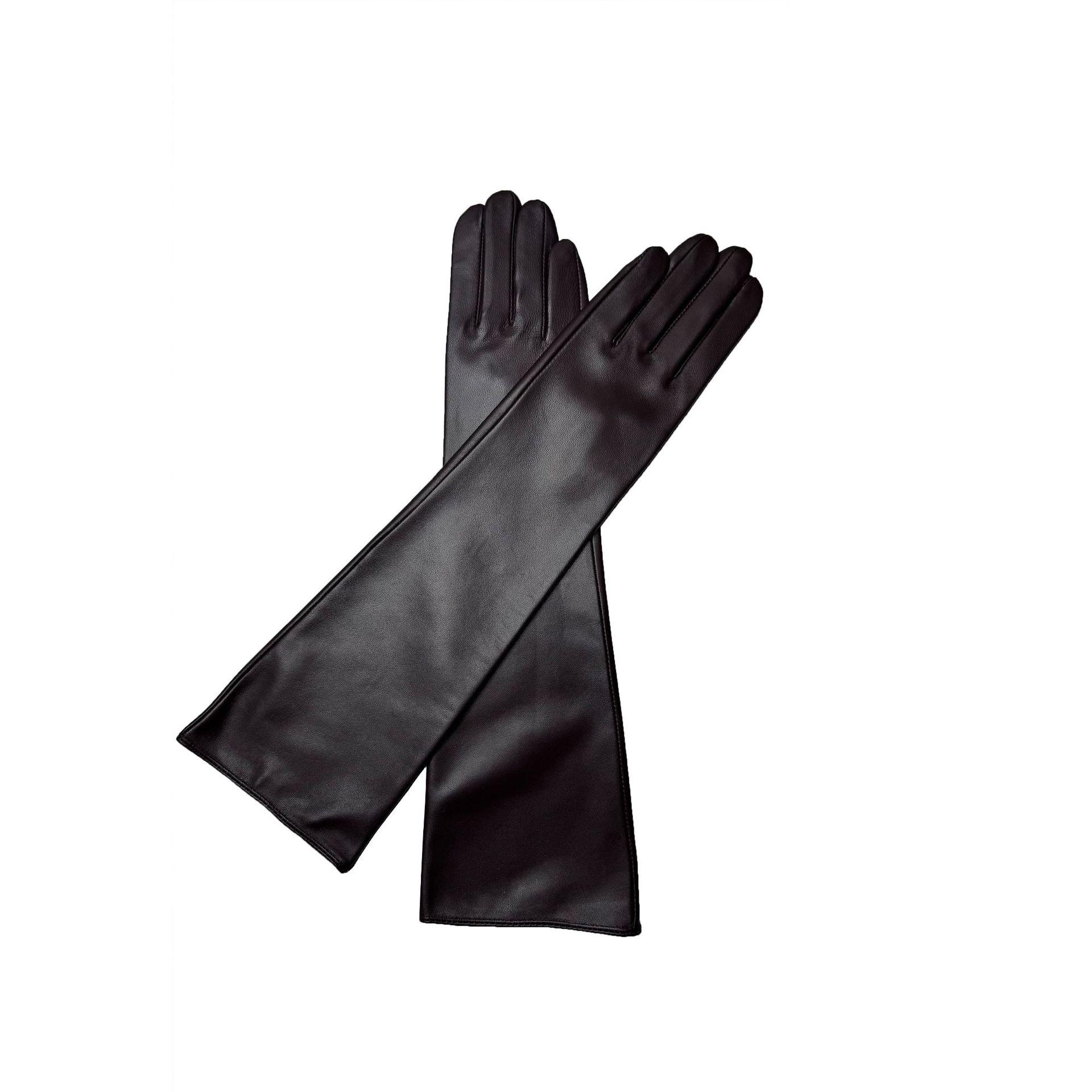 Haining Cross-border Europe, America and Russia Ladies 45cm Extended Sheepskin Leather Thin Warm Winter Long