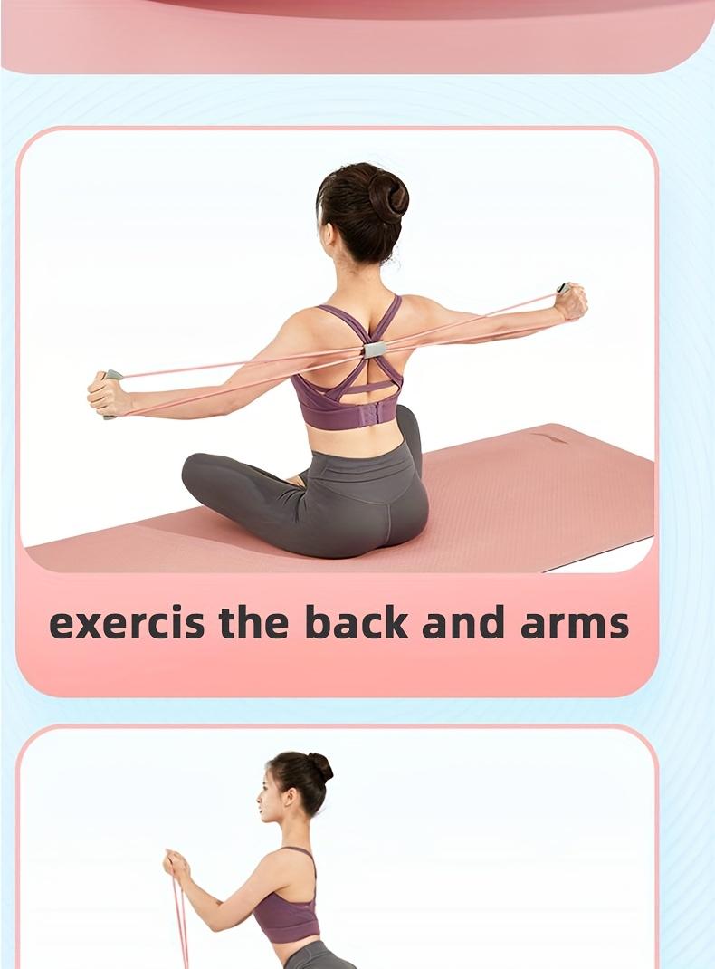 Figure-8 Elastic Yoga Resistance Band