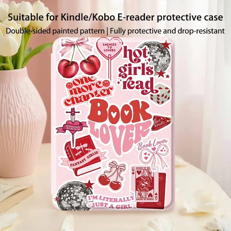 Suitable for Kobo/Kindle e-reader protective cases, Kindle Cover, Kobo Libra Colour 2024 7inch, Kindle 6inch (10th, 11th gen 2019-2024), Kindle Paperwhite5 (2021), Kindle Paperwhite12 7inch, Kobo Clara Colour/BW (2024) 6inch