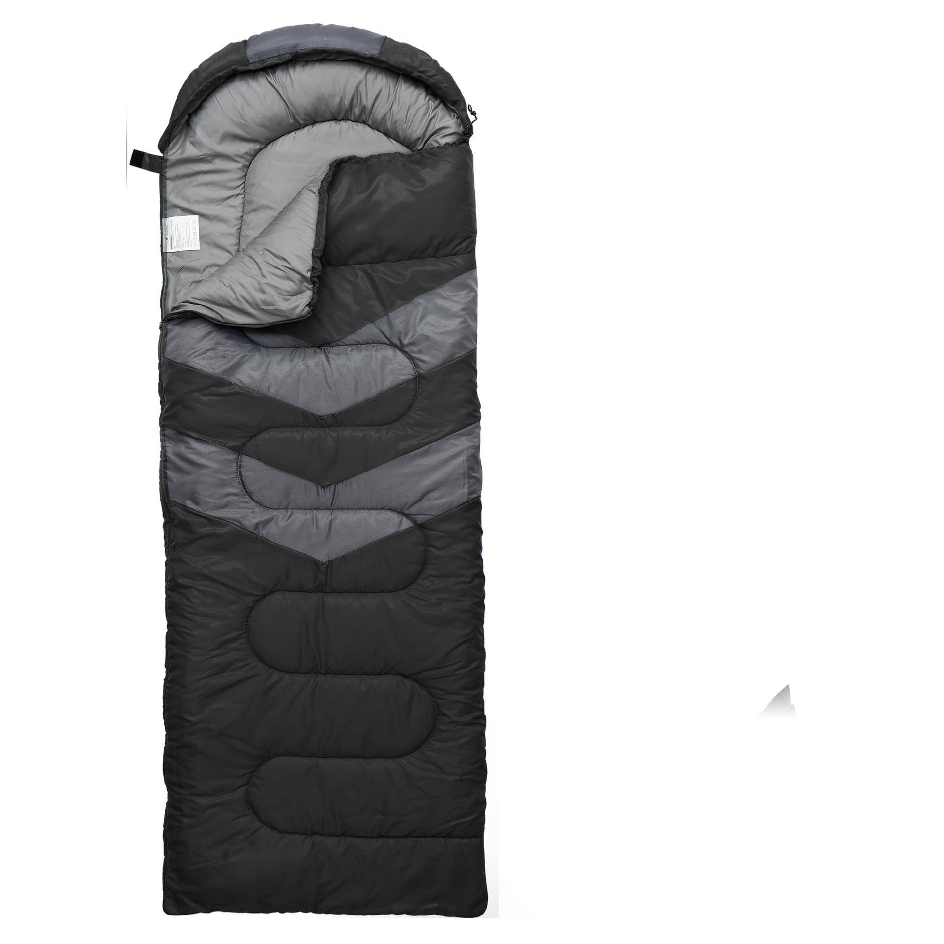 Autumn and winter outdoor envelope type hooded sleeping  camping hollow cotton sleeping  lunch break sleeping  essentials Cube Tent Conversion Kit XL Queen Double with Bag Pillow