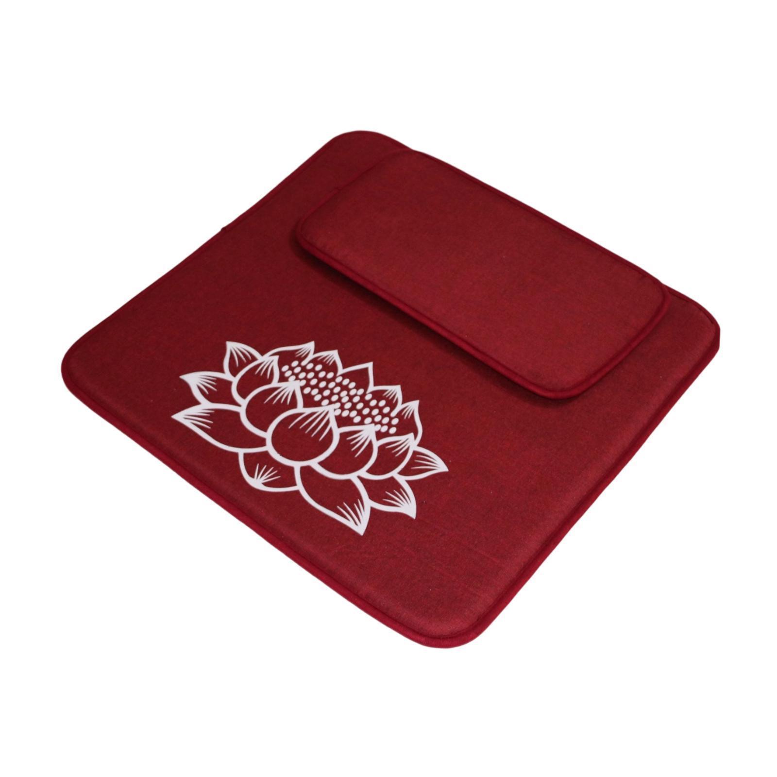 Yoga Seating Chair Cushion Square Meditation Cushion Seat Floor Pillow Set for Bedroom Board Game Drinking Living Room Adults