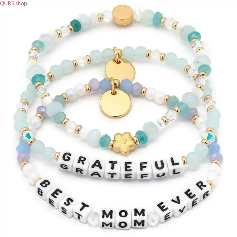 2026 FHSY SHOP 3 Pack Adjustable Layered Beaded Bracelet Set, Elegant Gold Charms with Inspirational "You Got This" Positive Slogan, Encouragement Fashion Jewelry, Meaningful Daily Accessory for Women, Perfect Gift to Boost Confidence for Everyday Wear