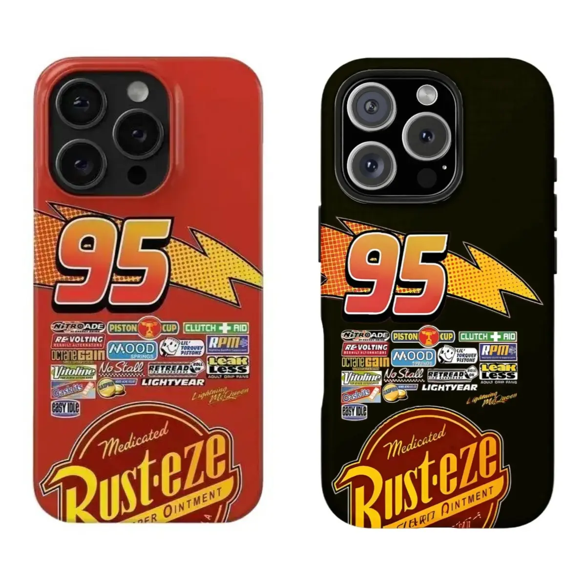 LIGHTNING MCQUEEN phone Cases For iPhone 12-17 Promax Pro Plus & Samsung Galaxy S22-S26 Ultra Plus,Perfect for Her/Him fashionable gift