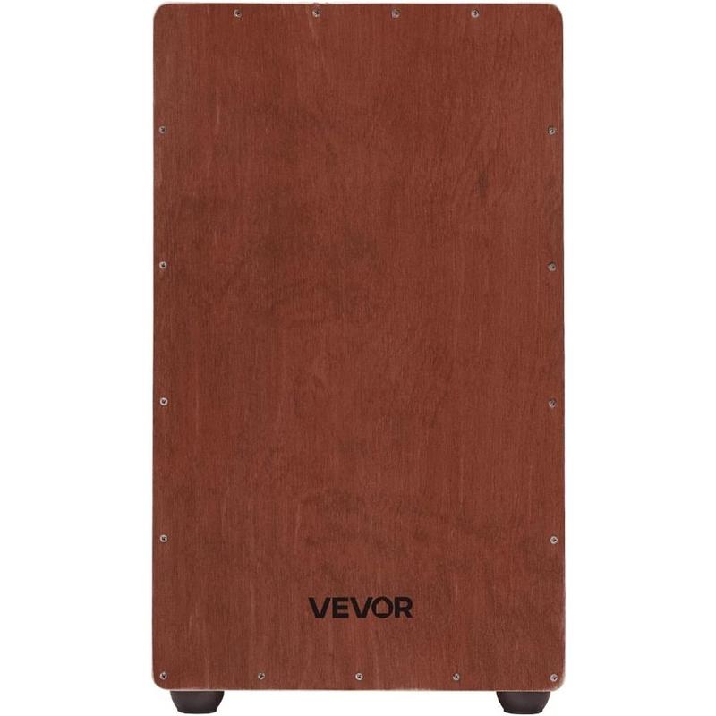 VEVOR Cajon Box Drum, with Internal Guitar Strings, Lightweight Wooden Percussion Box, Portable Birch Wood Drum Instrument with Travel Bag, Adjustable Strap, for Beginner Professional, 11x 9x 4 in VEVOR Cajon Box Drum, with Internal Guitar Strings, Lightweight Wooden Percussion Box, Portable Birch Wood Drum Instrument with Travel Bag, Adjustable Strap, for Beginner Professional, 11x 9x 4 in