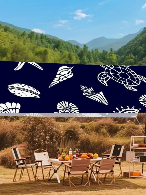 1 PCS Large Outdoor Sunshade Simple and fashionable design elements (8), 4 Fixation Ropes Included Washable for Outside Yard Camp Beach Faderesistant Material, Homeowners, Garden Lovers Beach Sun Shades, Beach Shade