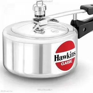 Classic Aluminum Pressure Cooker 2 Litre, Durable & Fast Cooking Kitchen EssentialXXAllDayGoods7AB12PeakVibeH3EasyHouseMart