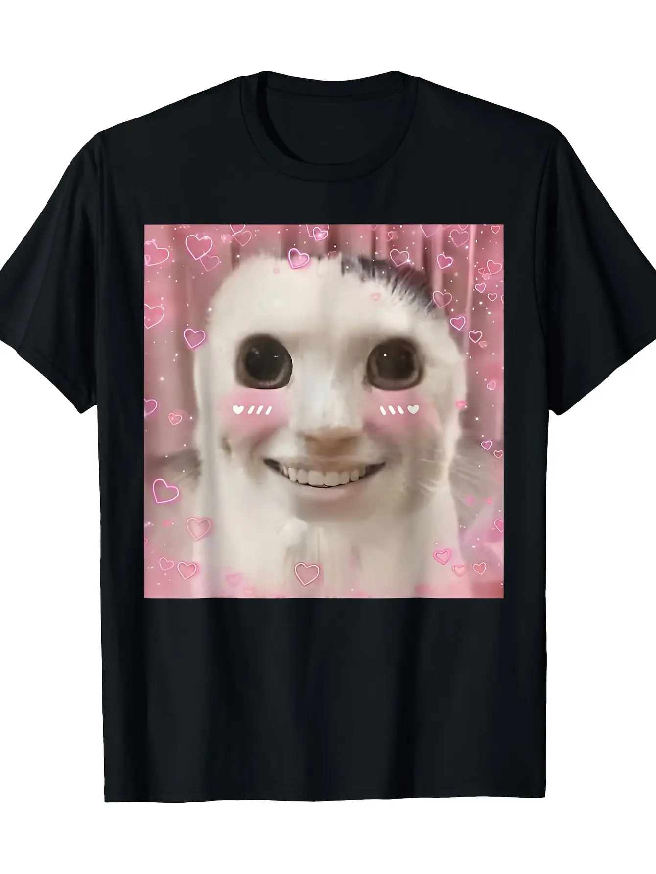 Women's Casual Graphic T-Shirt, Plus Size Short Sleeve Crewneck with Funny Meme Print, 100% Cotton, Machine Washable