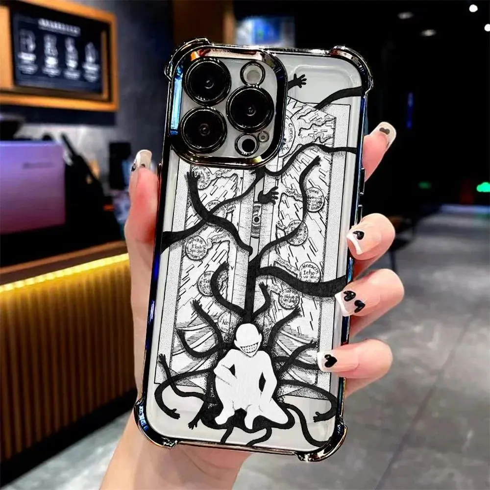 Anime Fullmetal Alchemist Plating Smartphone Case, Animal-Themed Accessory for Handheld Cellphone Models iPhone 17, 16, 15, 14, 13, 12, 11 Pro Max Plus
