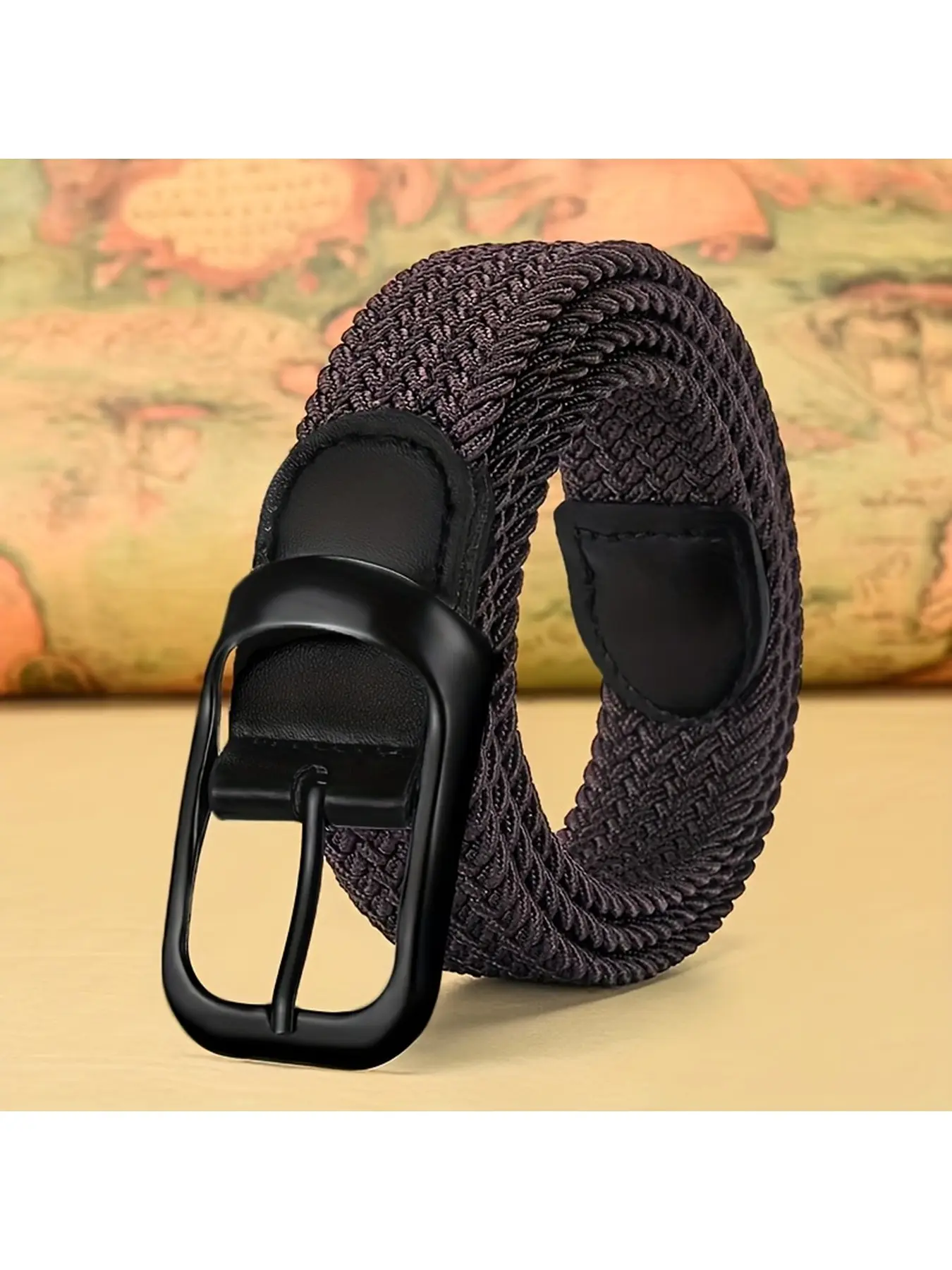 New casual needle buckle belt, unisex elastic belt, collapsible elastic belt, casual jeans Christmas gift